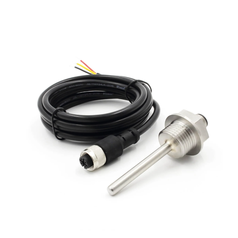 Sensor digital de temperatura DS18B20 — Interface 1-Wire, Rosca BSP 1/2″, cabo amovível