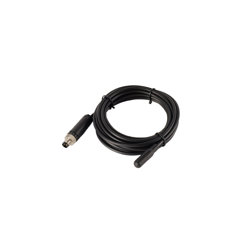 Sonda de temperatura sobremoldada OEM DS18B20 com conector M8