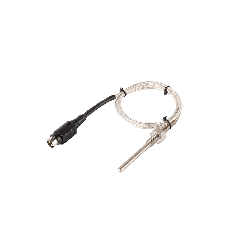 Sensor de temperatura RTD WZP PT100 — Invólucro roscado, Conector GX12