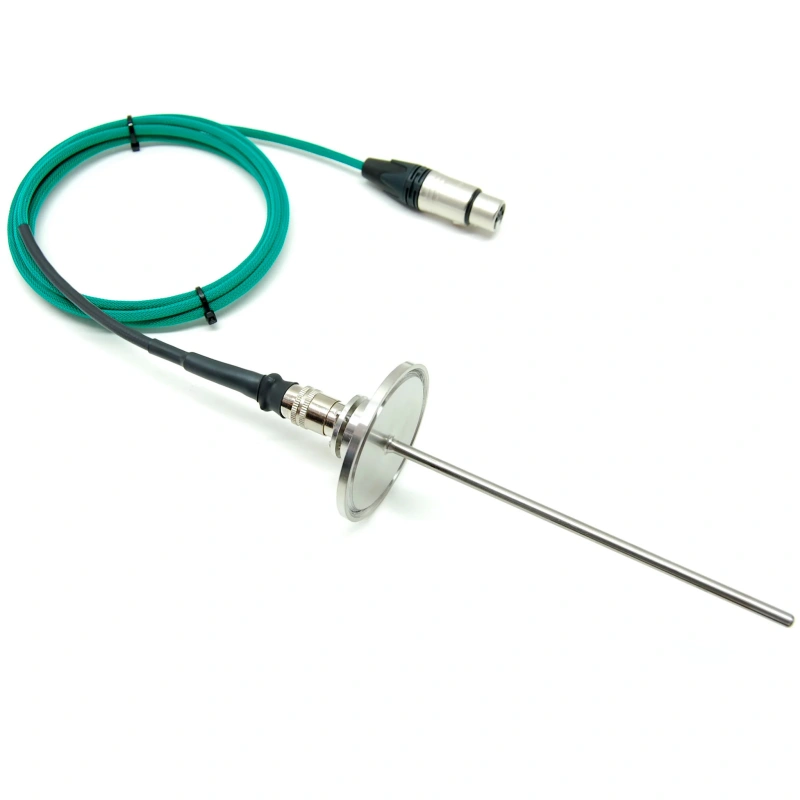Sonda termopar Tri-Clamp para o processamento de bebidas