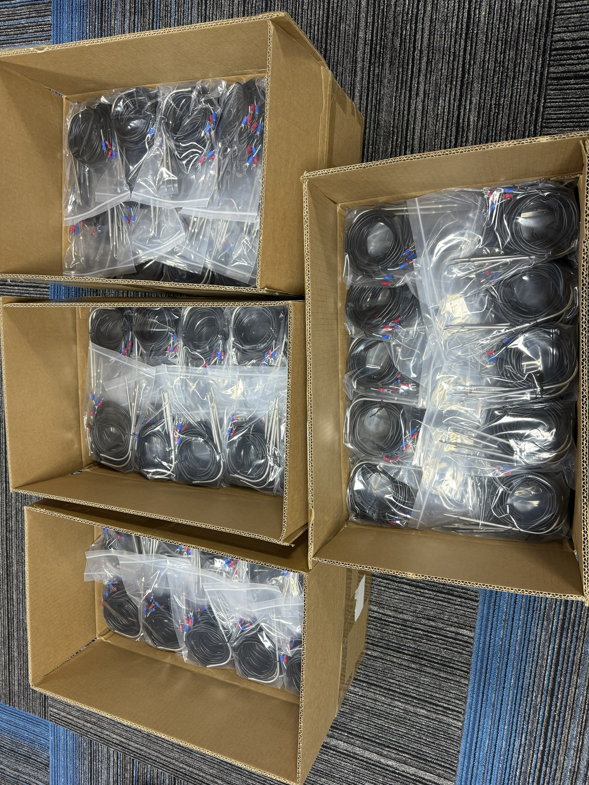 Sonda termopar tipo K personalizada para grelhar carne – Projeto Browin