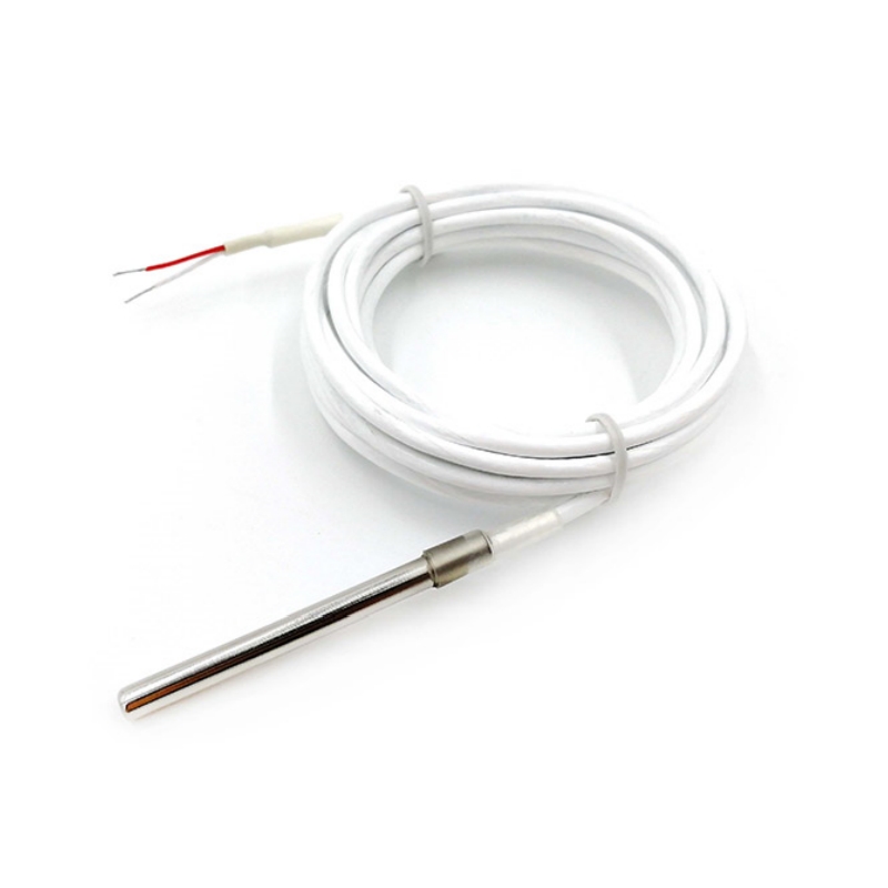 Sensor de temperatura com termístor NTC 10kΩ — Invólucro SS304, Conector jack 3.5mm