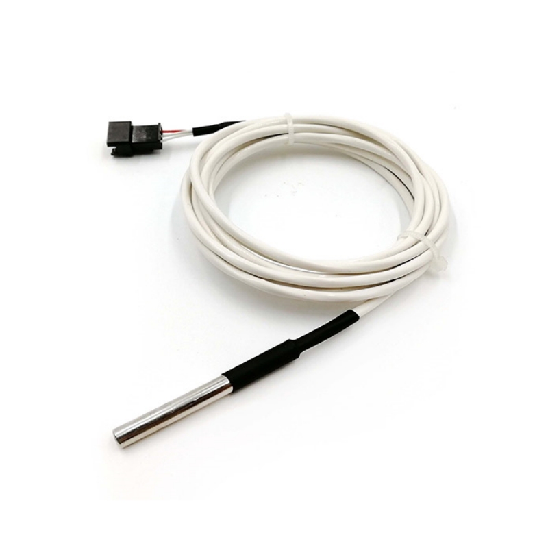 Sensor de temperatura com termístor NTC 10kΩ — Invólucro SS304, Conector jack 3.5mm