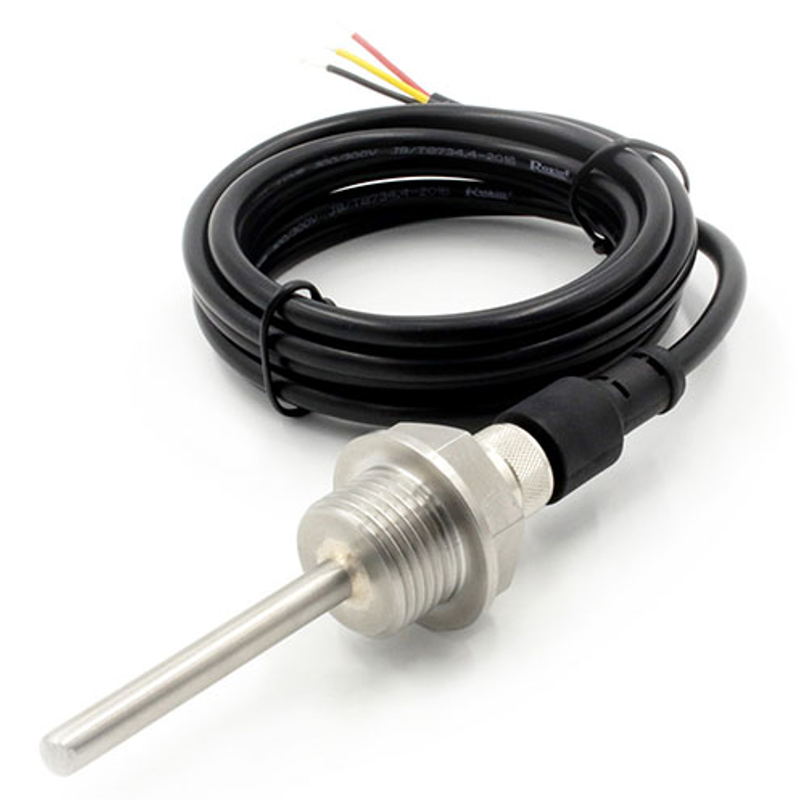 Sensor digital de temperatura DS18B20 — Interface 1-Wire, Rosca BSP 1/2″, cabo amovível