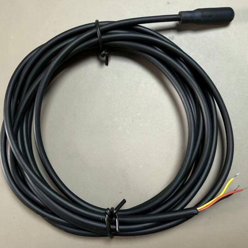 Sensor de temperatura digital DS18B20 com sonda sobremoldada e cabo em TPE