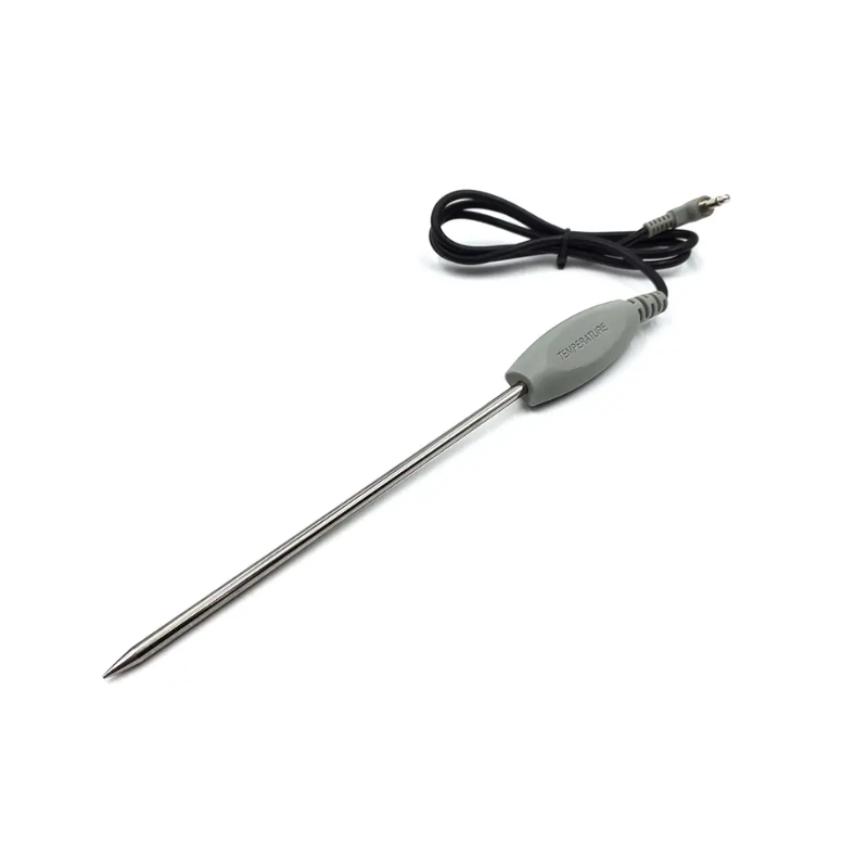 Sensor de temperatura com termístor NTC 100K — Utilização alimentar, Cozedura sous vide, Conector jack 3.5mm