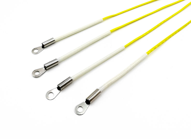 Sensor digital de temperatura DS18B20 — Terminal de anel, Conector 2.5mm, Cabo XLPE