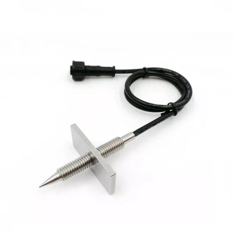PT100 RTD Sensor de temperatura com sonda e suporte de montagem