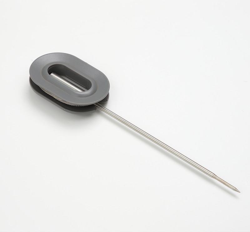Sonda de temperatura para churrasco de qualidade alimentar com cabo de silicone
