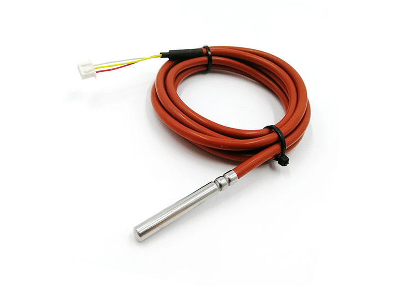 Sensor digital de temperatura DS18B20 — Cabo de silicone, Conector XH-3Y