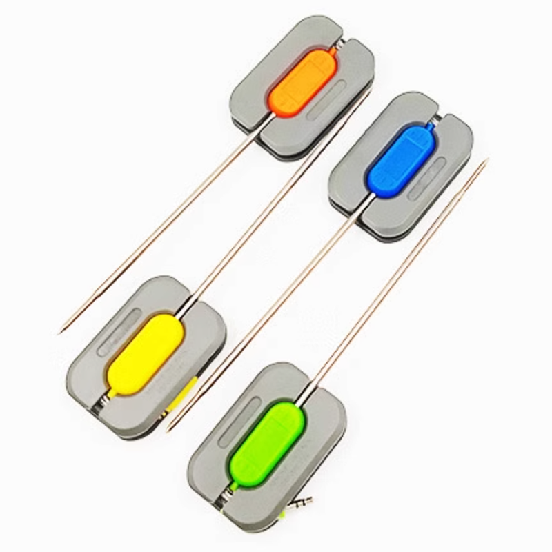 Sonda de temperatura para churrasco de qualidade alimentar com cabo de silicone