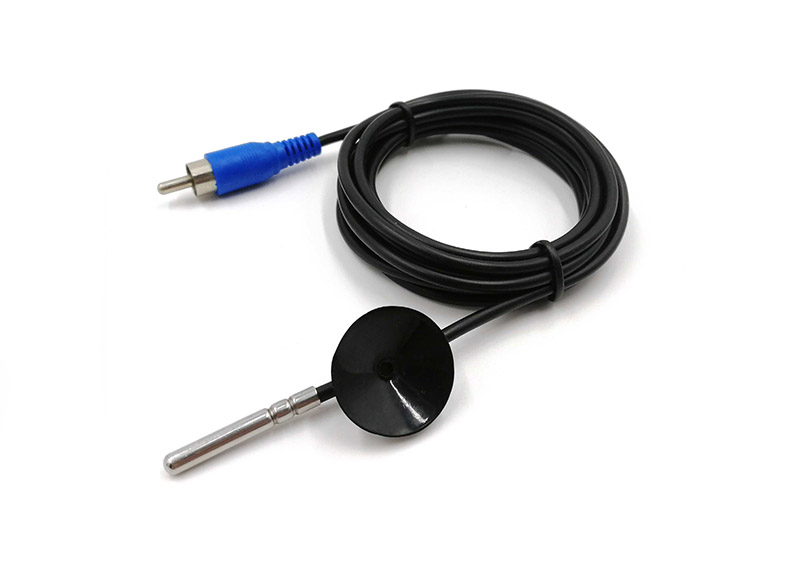 Sensor de temperatura com termístor NTC 10K — Conector RCA para aquários